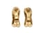 CARTIER ‘COLISÉE’ DIAMOND AND 18K YELLOW GOLD EARRINGS, CIRCA 1995