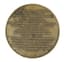NAUM ARONSON (1872–1943)
Bronze medal with a profile of Sir Robert Ludwig Mond, early 20th century