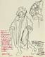 [Talleyrand]. Ferdinand BAC
Signed drawing with signed autograph note. 1950. Ecrivain, dessinateur, caricaturiste. Dessin avec note aut. signé. 1950...