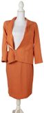 CHANEL BY KARL LAGERFELD SPRING 1996
Orange skirt suit