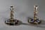 PAIR OF RENAISSANCE STYLE CANDLESTICKS
Limoges, 19th century