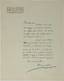 MARCEL L’HERBIER (1888-1979),
MANUSCRIPT LETTER SIGNED, AND TYPED LETTER SIGNED