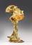 FRANCOIS-RAOUL LARCHE (1860-1912)
ART NOUVEAU GILT- BRONZE «DANSEUSE LOIE FULLER A DEUX LUMIERES» LAMP
SIOT - DECAUVILLE, circa 1900