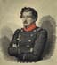 KARL VON HAMPELN (1794-1880)
Portrait of a retired officer with the medal "In Commemoration of the Russian-Turkish War of 1828-1829"