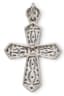 ‘THE CROSS’ 14K WHITE GOLD AND DIAMOND PENDANT