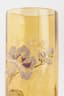 YELLOW TALL ART NOUVEAU VASE