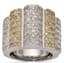 18K WHITE GOLD AND DIAMOND RING
