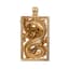 MAGERIT ‘DRAGON’
18K YELLOW GOLD, DIAMOND AND EMERALD PENDANT