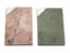 [LYDIA PLEKHANOVA-LE SAVOUREUX]
SET OF TWO PLATES/SAMPLES OF NEPHRITE AND RHODONITE, 1957