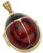 ‘LADY BUG’ SILVER-GILT AND ENAMEL PENDANT