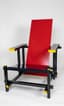 RED, BLUE, AND YELLOW CHAIR AFTER A MODEL BY GERRIT RIETVELD