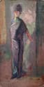 WLODZIMIERZ TERLIKOWSKI (1873-1951)
Young girl in purple dress