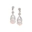 BOUCHERON CINNA DIAMOND, WHITE GOLD AND ANGEL SKIN EARRINGS