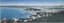 LOT OF THREE PANORAMIC CHROMOLITHOGRAPHS:
View of the Principality of Monaco, Menton and Nice
circa 1930s