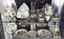 HEREND PORCELAIN FACTORY TABLE SERVICE WITH BUTTERFLIES AND FLOWERS, 90 pieces