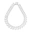 18K WHITE GOLD AND DIAMOND NECKLACE