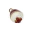 SET OF FOUR ‘EASTER EGGS’ SILVER-GILT ENAMEL AND GEMS PENDANTS