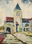 ÉLISEE MACLET (1881-1962)
Église Saint Germain de Charonne à Paris