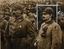 TROTSKY L.D. (1879-1940)
Photo ‘Lev Trotsky with General N.I. Muralov at the military parade in Moscow.’ 1936.