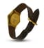 EBEL 1911 GOLD WATCH
18k yellow gold wristwatch with leather bracelet