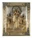 ICON ‘THE MOTHER OF GOD JOY OF ALL WHO SORROW’ WITH SILVER OKLAD
Moscow, early 20th century