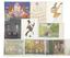 Set of 9 postcards
after the artworks of Konstantin Somov (1869-1939), Léon Bakst (1866-1924) and Mstislav Dobuzhinsky (1875-1957)