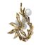 18K YELLOW GOLD DIAMOND AND BAROQUE PEARL BROOCH, CIRCA 1960S