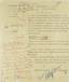 Leon TROTSKY (1879 - 1940)
A typewritten report of the Secretariat of the Revolutionary Military Council of the RSFSR signed with a blue pencil. It...