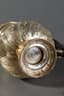 ITALIAN BAROQUE STYLE SILVER COFFEE POT WITH CARVED WOODEN HANDLE