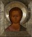 ICON ‘SAVIOUR EMMANUEL’ IN A SILVER OKLAD
Moscow, late 18th - early 19th century