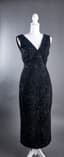 DOLCE & GABBANA
BLACK LAMBSKIN SLEEVELESS LONG DRESS