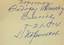 ZHEMCHUZHNY, Alexaander.
Khorundzhy Sergienko. Inscribed to Fedor Eliseeff.