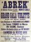 Archives of Savin, V.V. - the owner of Cabaret Abrek in Monte Carlo.
Six posters of the Russian cabaret «Abrek» 80 x 59.5 cm. 1931.