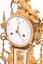 IMPORTANT FRENCH LOUIS XVI STYLE GILT BRONZE AND MARBLE MANTEL CLOCK, 19th century