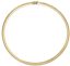 14K YELLOW GOLD COLLAR NECKLACE WITH GREEK-INSPIRED GEOMETRIC DECORATION