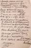 VSÉEFF, Nicolaï. 1891-1974. Two autograph poems.