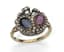 ANTIQUE GOLD, SAPPHIRE, RUBY AND DIAMOND RING
19th century