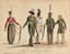 ARMÉE DES SOUVERAINS ALLIÉS. ANNEE 1814. NO 1. OFFICIERS DE L'ARMÉE RUSSE
[ARMY OF THE ALLIED SOVEREIGNS. YEAR 1814. NO 1. OFFICERS OF THE RUSSIAN ARMY]
French school, 19th century