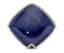 18K WHITE GOLD, TANZANITE AND DIAMOND PENDANT