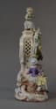 MEISSEN PORCELAIN MANTEL CLOCK, CIRCA 1880