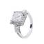 PRINCESS CUT DIMOND RING 2.47 CT