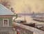 DMITRY MARTEN (1860-1918)
Vologda in Winter. 1917