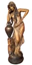 GOLDSCHEIDER MANUFACTURE
Rebecca, polychrome terracotta statue. circa 1902