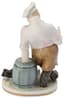 TWO SOVIET PORCELAIN SCULPTURES, 1950-1960S
Cat and Cook and Woman harvesting grapes