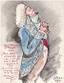 [Talleyrand]. Ferdinand BAC
Signed drawing with signed autograph note. 1951. Ecrivain, dessinateur, caricaturiste. Dessin signé avec note aut. 1951....