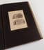 [RUSSIAN-FRENCH FRIENDSHIP]
Large full-leather Russian Imperial folder with photographs [Russia, 1890s]