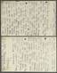 KHODASEVICH (Chodasiewicz), Vladislav (1886–1939) BERBEROVA, Nina (1901—1993) A letter to Solomon Kaplun. Written by Nina Berberova for Vladislav Khodasevich.