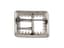 PLATINUM, GOLD AND DIAMONDS BROOCH - BELT BUCKLE