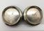 A pair of silver salt cellars decorated with a monogram and niello
Russia, Moscow, maker’s mark Gustav Klingert, 1880s