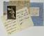 CÉCILE SOREL (1873-1966),
3 MANUSCRIPT LETTERS SIGNED WITH PHOTOGRAPH